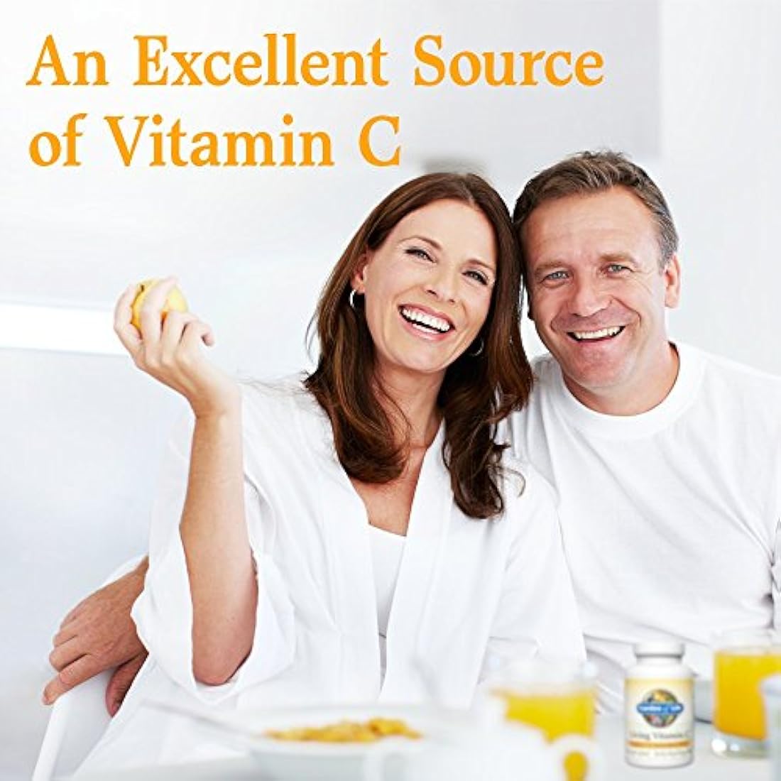 Suplemento de vitamina C Garden of Life no transgénicos