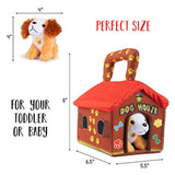 Juguete de portabebés para perritos de peluche suaves