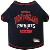 Camisa de la NFL para mascota, para perros y gatos, duradera, 5 tamaños disponibles en 32 equipos de la NFL, camisetas de la NFL para mascotas y camisetas de color del equipo