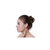 Aretes de aro grandes colgantes de plata para muejeres