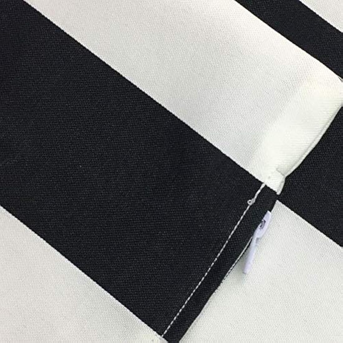 PacifiCasual cobertor rayado para almohadón de patio interno