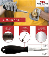 Rockland Guard - Cuchillo de ostra con mango antideslizante