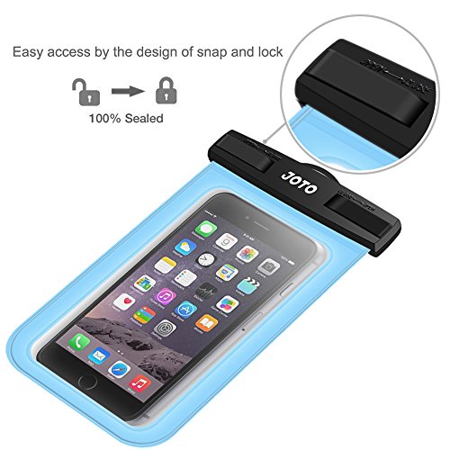 JOTO Funda impermeable universal para iPhone 11, Pro Max Xs Max XR X 8 7 6S Plus SE 2020, Galaxy S20 Ultra S20+ S10 Plus S10e S9 Plus S8/Note 10+9, Pixel 4 XL hasta 6.9