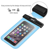 JOTO Funda impermeable universal para iPhone 11, Pro Max Xs Max XR X 8 7 6S Plus SE 2020, Galaxy S20 Ultra S20+ S10 Plus S10e S9 Plus S8/Note 10+9, Pixel 4 XL hasta 6.9