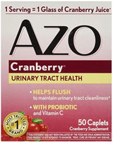 Azo Cranberry Tablets, 50 unidades(el embalaje puede variar)