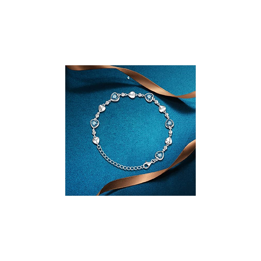 Pulseras y tobilleras de piedra para mujer
