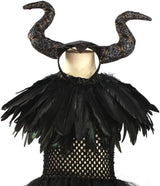 Disfraz de Bruja para Niñas OBEEII, Vestido de Tul de Halloween