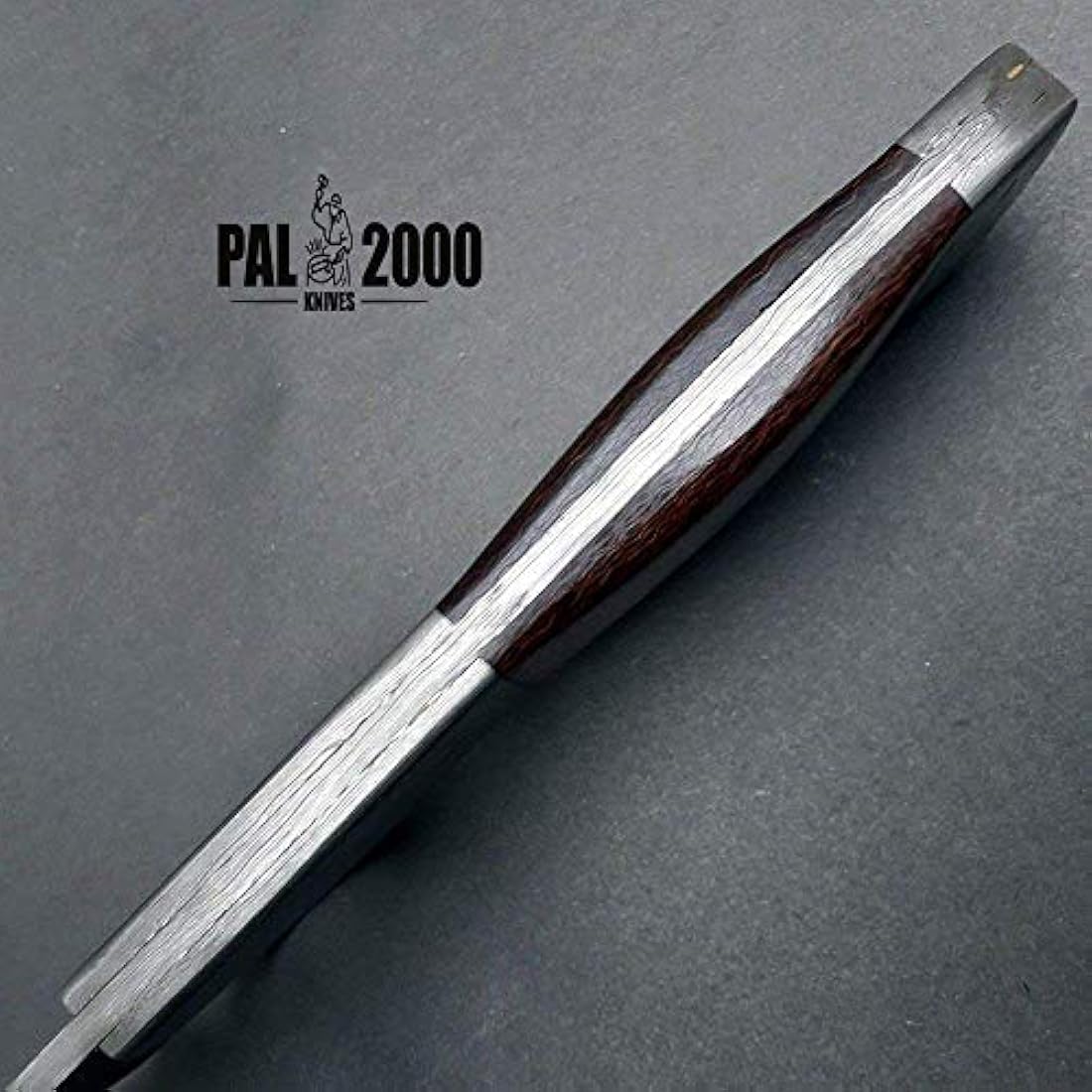 cuchillo de Damasco con vaina de piel  PAL 2000 KNIVES