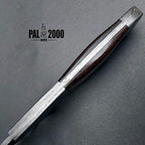 cuchillo de Damasco con vaina de piel  PAL 2000 KNIVES