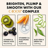 Suero facial de vitamina C y ácido hialurónico Eclat Skincare