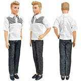 Ropa informal Muñeca a cuadros Ropa Chaqueta Pantalones