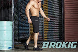Pantalones cortos deportivos para hombre con bolsillos
