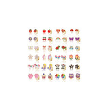 Aretes de pendientes con clip para mujeres