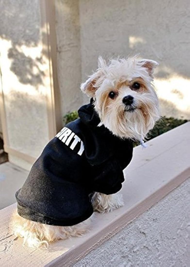 BINGPET Patrones de seguridad Sudadera con capucha estampada