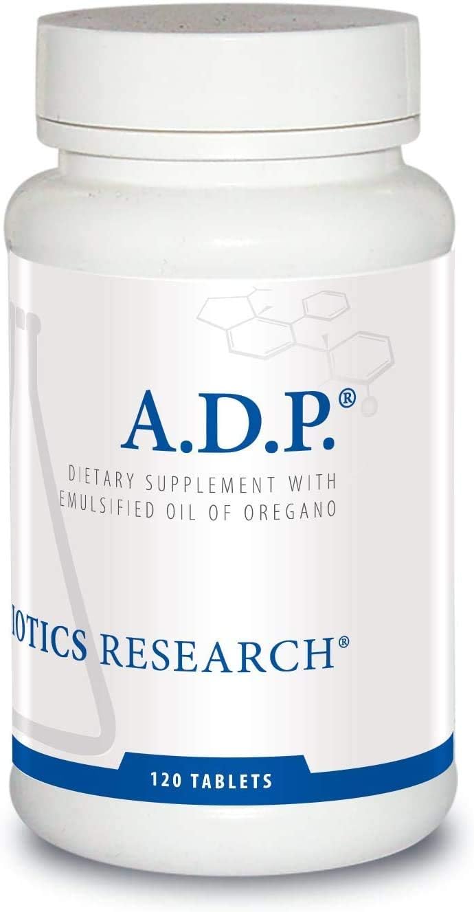 Suplemento ADP con aceite emulsionado de orégano 60 tabletas