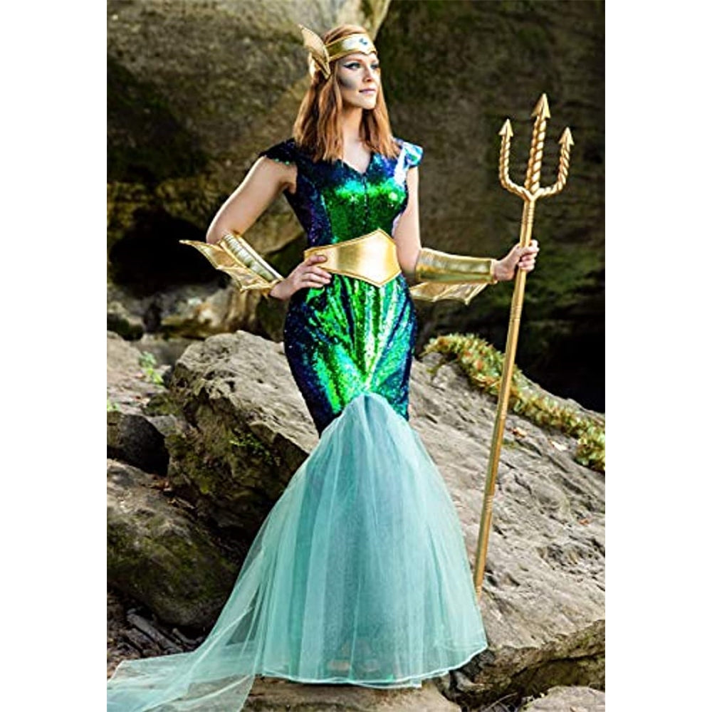 Disfraces Disfraz de reina de sirena para adultos