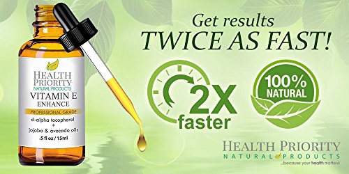 Aceite de vitamina E 100% natural la piel