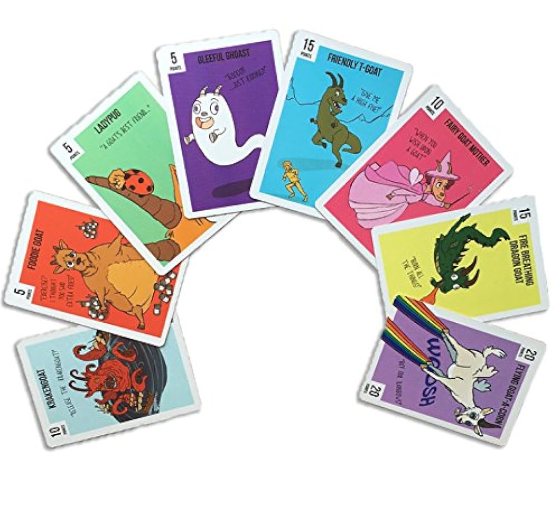 Juego de señores de cabra para familia, adultos y niños