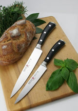 Wüsthof Classic Ikon – cuchillo de pan, Negro
