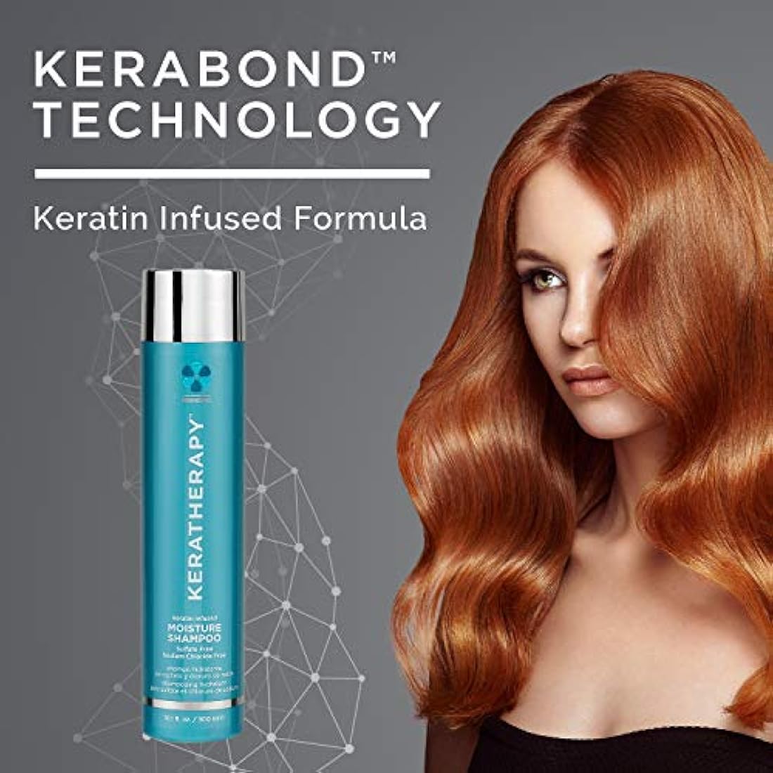 KERATHERAPY Champú de humedad, 10.1 onzas líquidas