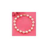 Pulseras de perlas cultivadas con oro amarillo  14 quilates
