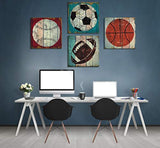 Lienzo sunfrower decorativo en blanco y negro