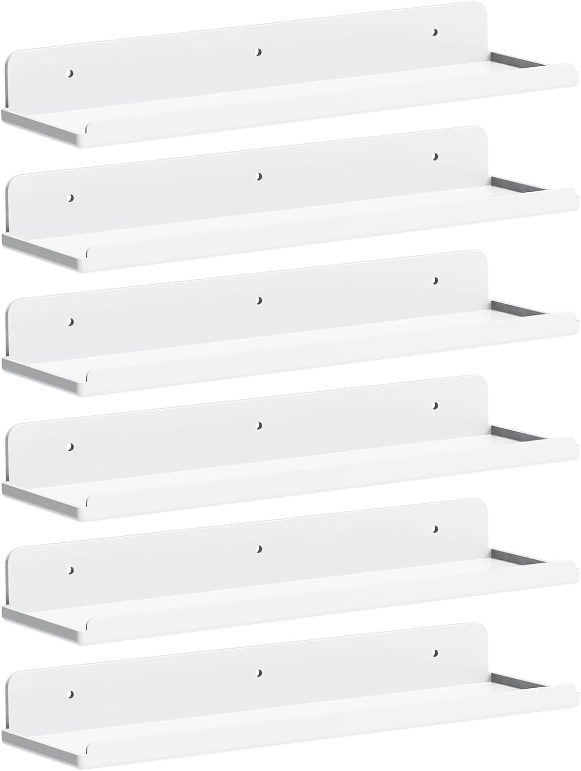 Estantes Flotantes Lifewit 15 Acrílico 6 Pack para Decorar