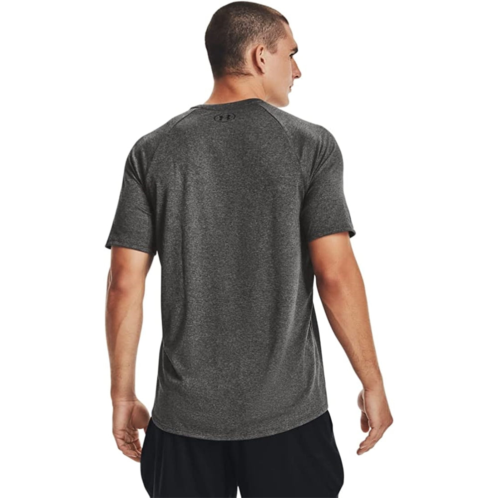Camiseta de manga corta para hombre gris talla XL