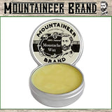 Cera de bigote de marca Mountaineer, natural, sin residuos