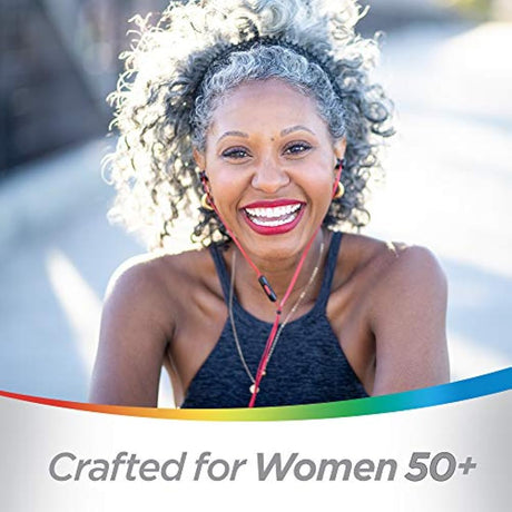 Centrum MultiGummies Gummy Multivitamina para mujer 50 Plus, con vitamina D3, B6 y B12, suplemento multivitamina/multimineral – 90 unidades