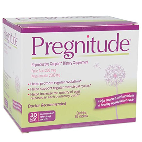 Suplemento alimenticio reproductivo Pregnitude