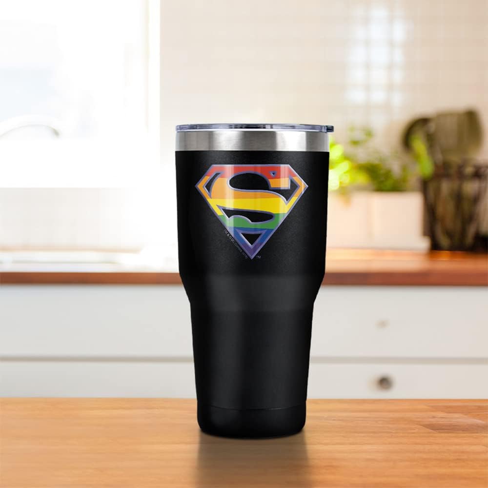 Taza de Acero Inoxidable LOGOVISION 30 oz con Tapa Deslizante