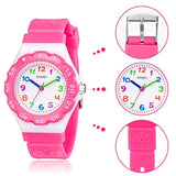 Relojes para niños Niñas de pulsera de cuarzo analógico