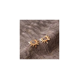 Aretes con circonita cúbica para mujer