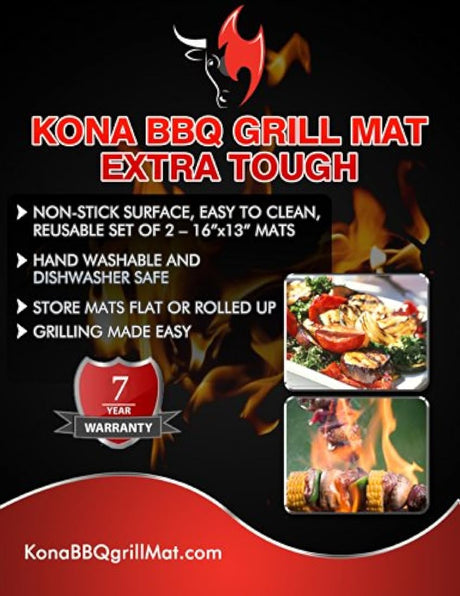 Alfombrilla para barbacoa Kona Best Alfombrillas resistentes