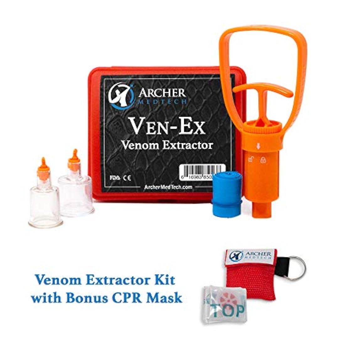 Ven-Ex - Kit de picadura de serpiente, abeja, suministros