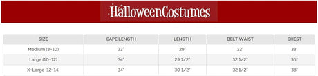 Disfraz de Guerrero Dragón, California Costumes, Talla Mediana (8-10)