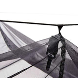 Hamaca doble portátil para camping con mosquitera 118 x 7