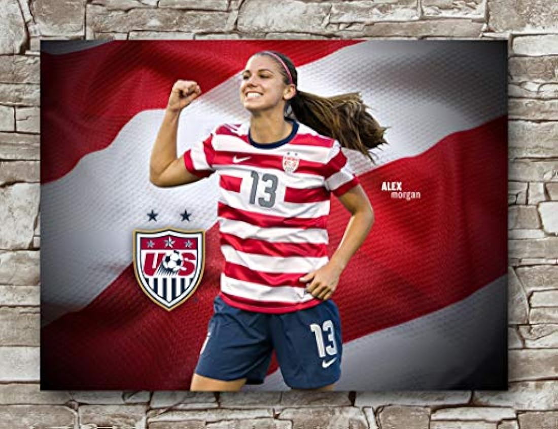 Póster de Huawuque Alex Morgan de tamaño estándar