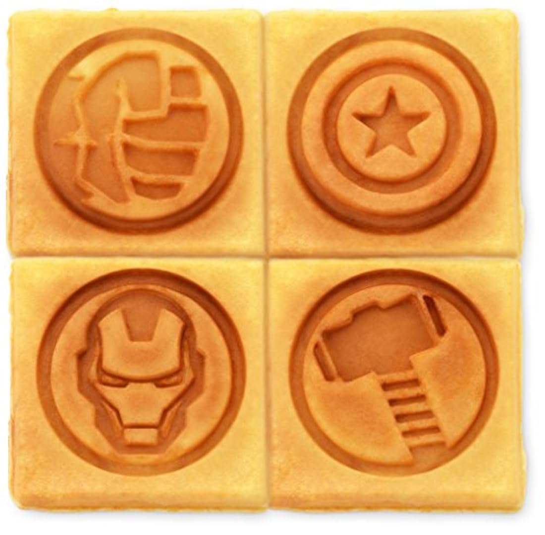 Marvel MVA-278 Captain America Shield Waflera, azul, Personajes de Avengers , Azul