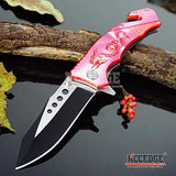 KCCEDGE - Cuchillo de bolsillo EDC para camping.