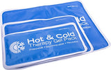 Juego de gel para frío y calor reutilizable, M, Azul
