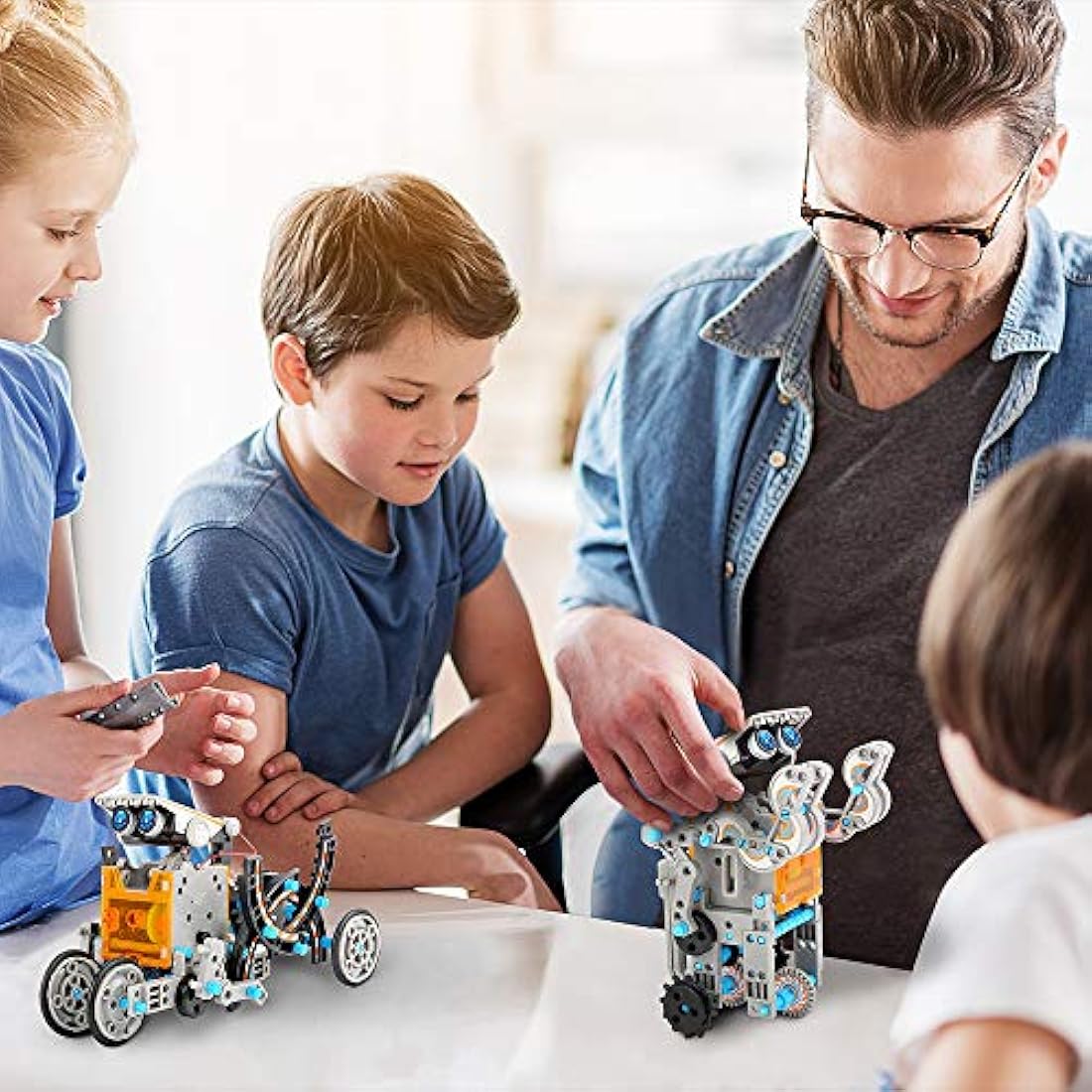 kit de construcción de experimentos científicos para niños