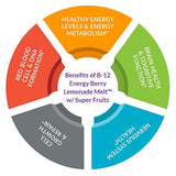 B-12 Energy BerryMelt con Super Fruits - 30 tabletas