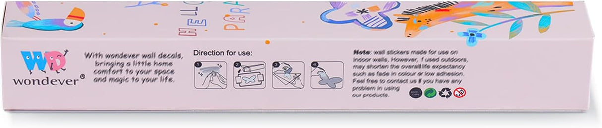 Stickers de Pared Wondever Flores de Cerezo para Dormitorio