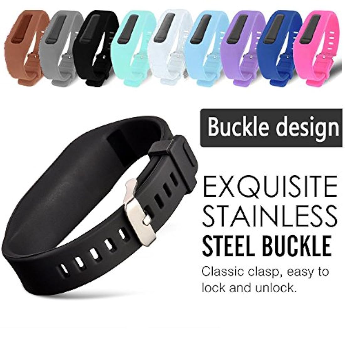 Correa de silicona de repuesto para Fitbit One
