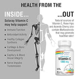 Solaray Vitamina C con escaramujos y acerola 1000 mg