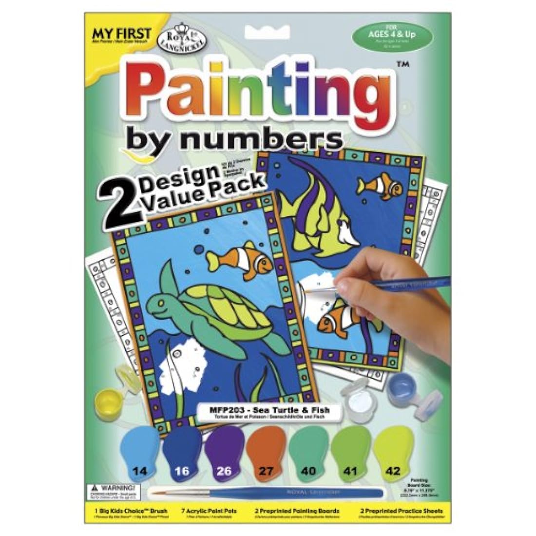 Pintura por número Kit 8.75 por 11.375 pulgadas
