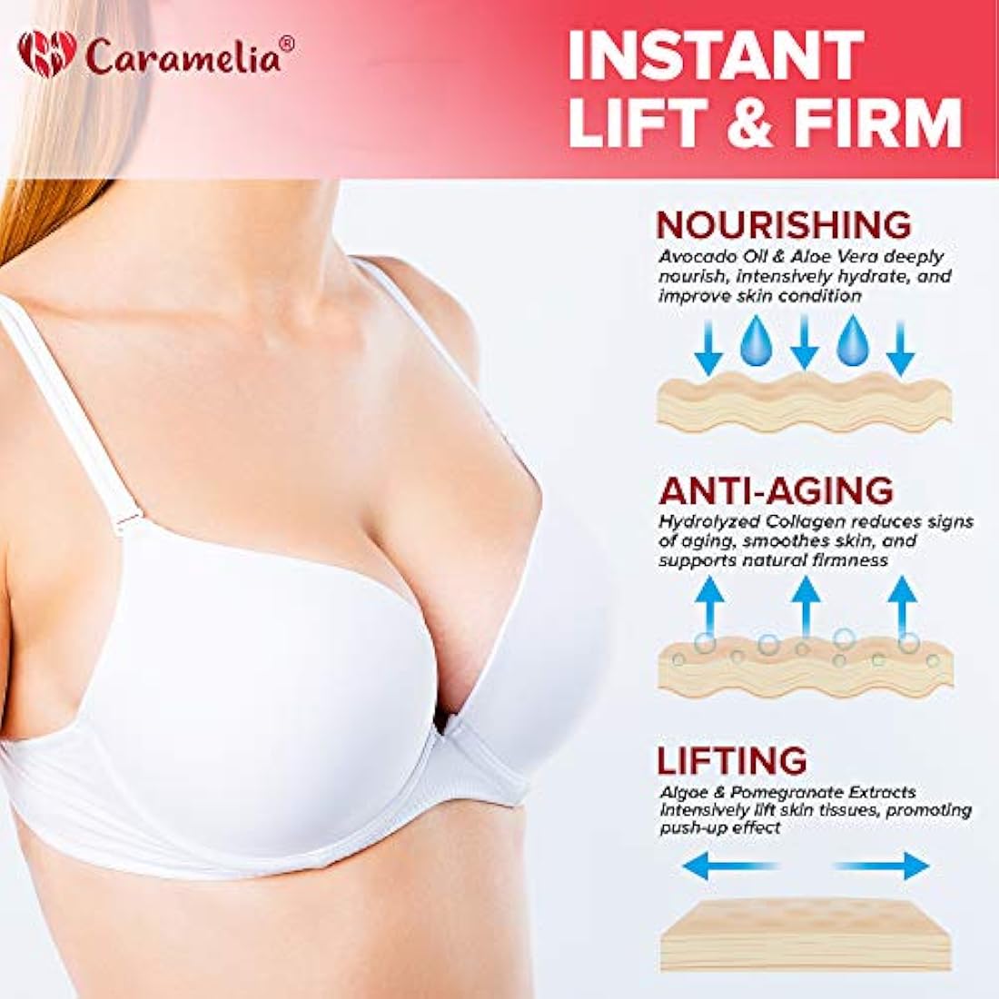 Crema para mejorar el pecho para mujeres crema para levantar