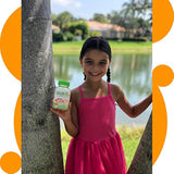 Wellvites Kids inmune diario libre de azúcar libre de gomitas veganas: vitamina C – edulcorante, libre de gluten, sin gelatina y sin OMG, 60 unidades (suministro de 30 días)